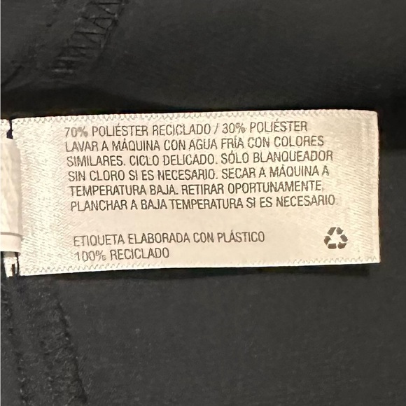 Prologue Black Satin Button Down Women’s Top NEW - Size XXL - Picture 4 of 4